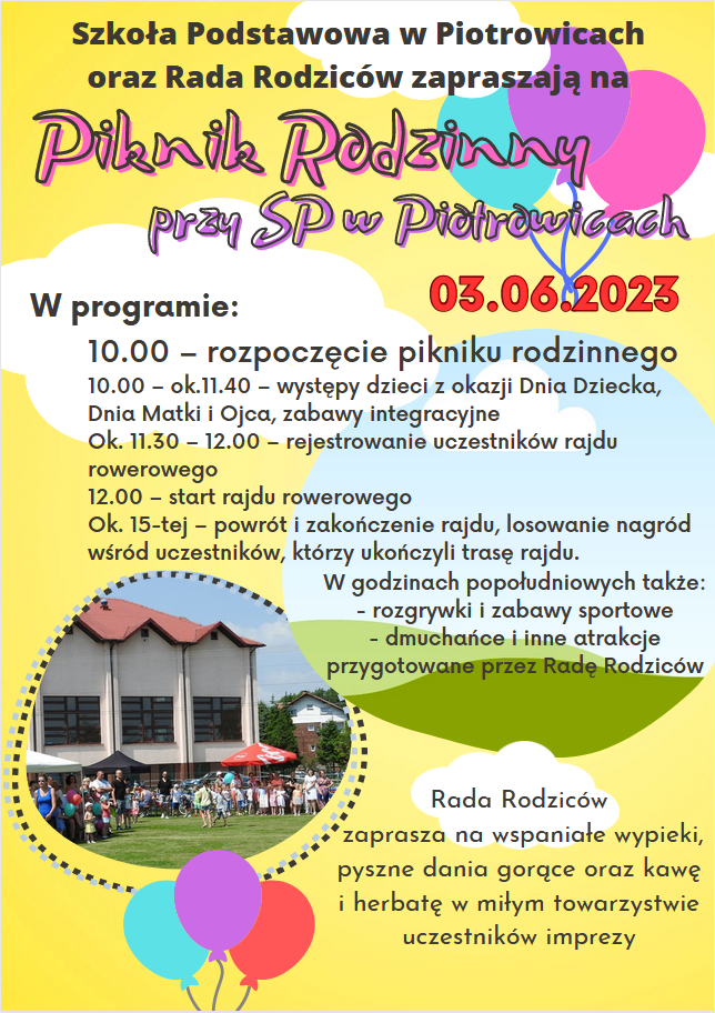 foto: Piknik Rodzinny i Rajd Rowerowy
